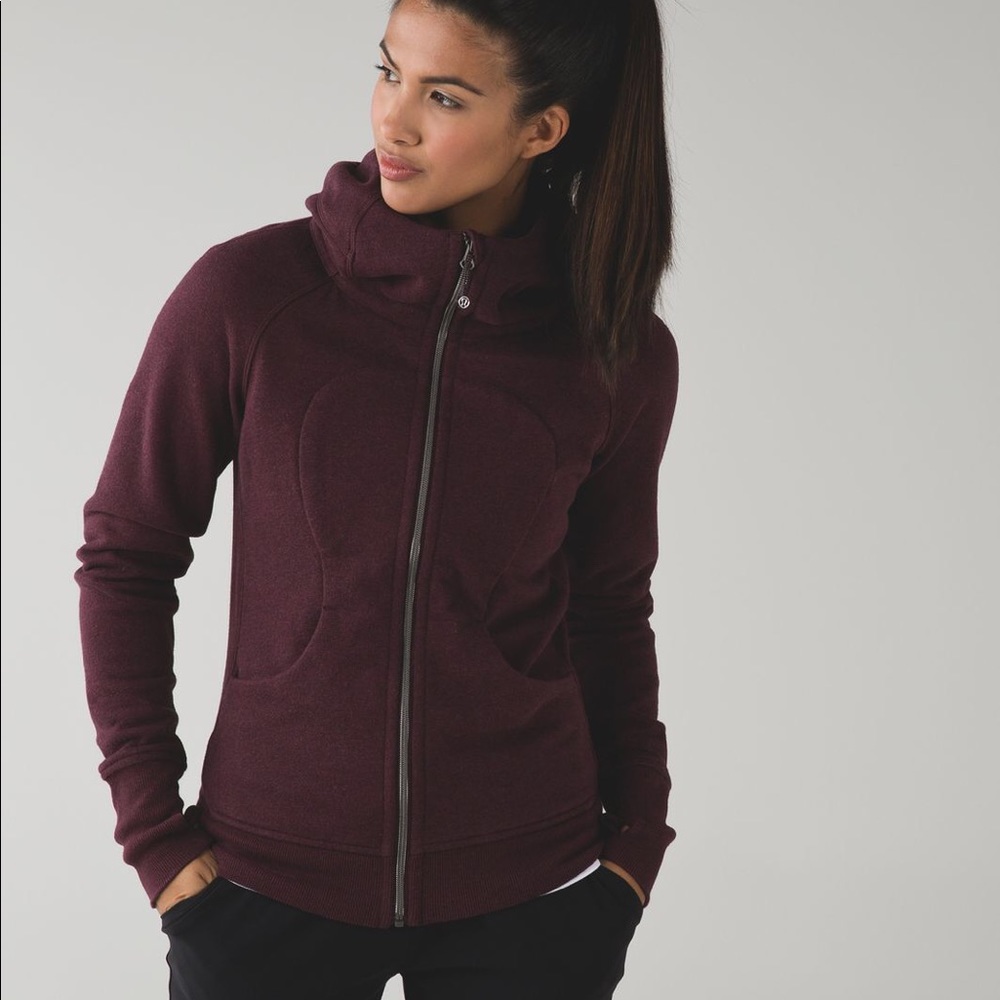 Lululemon Maroon Scuba Hoodie